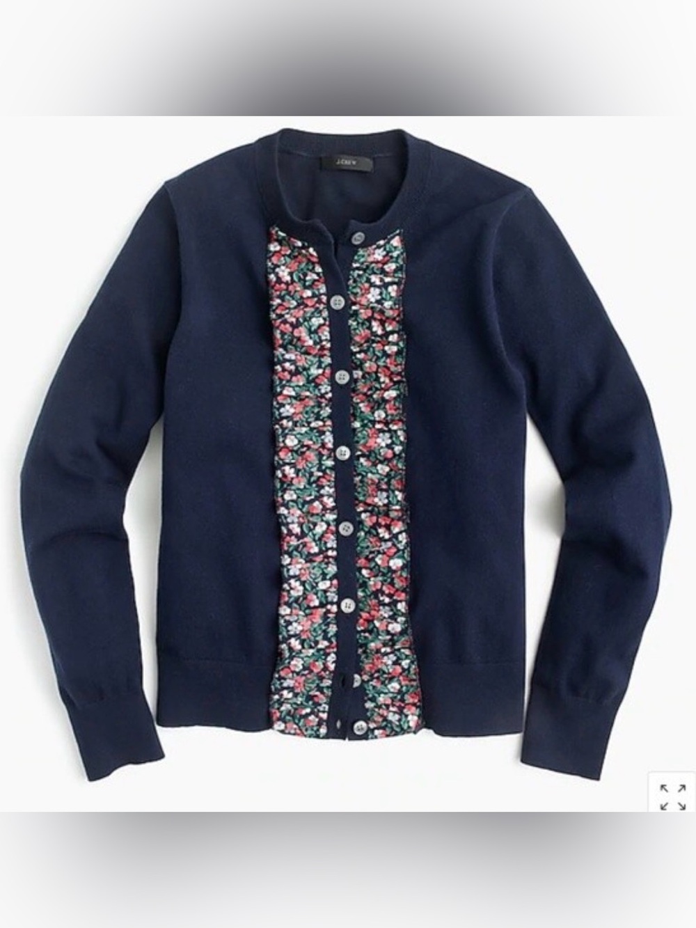 J crew/jcrew liberty London jackie cardigan xl